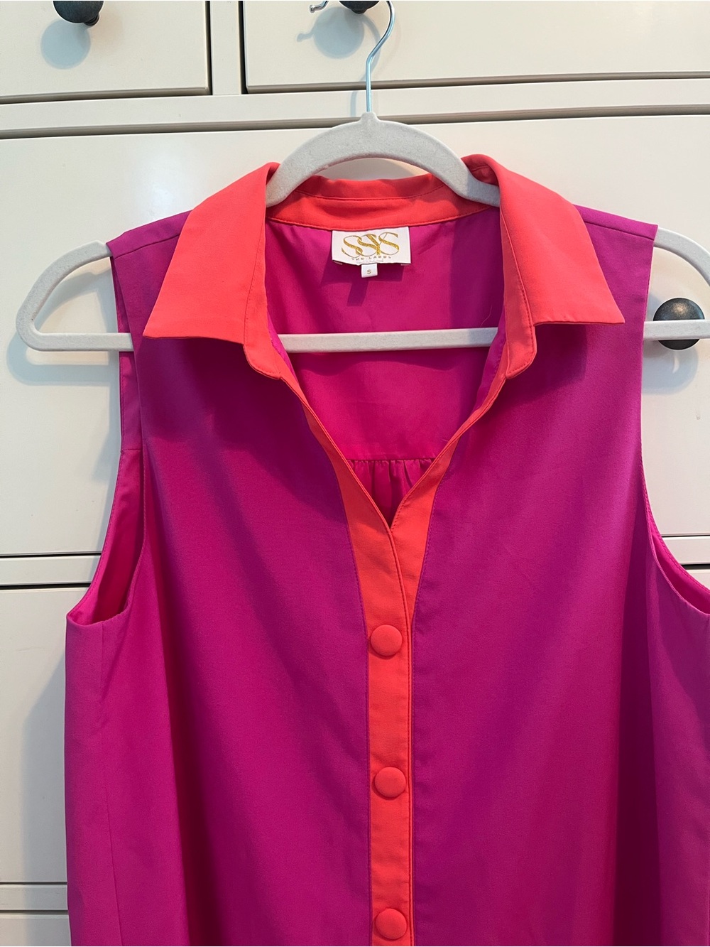SSYS color-block button dress - Picture 2 of 6
